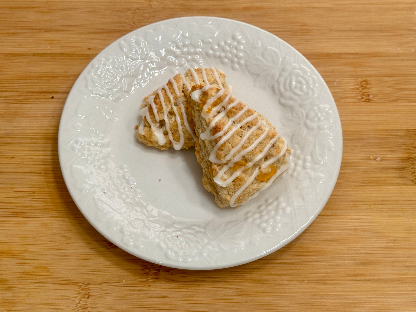 peach cobbler mini scones in alabaster alabama