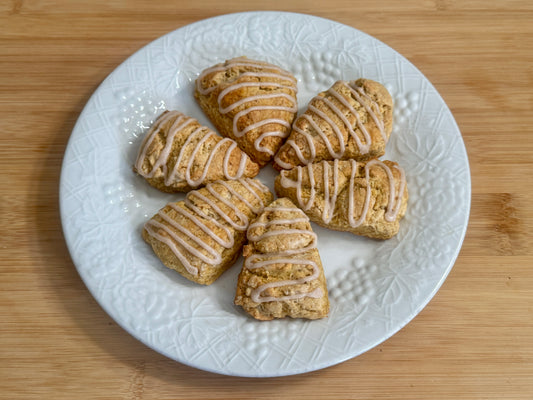 pumpkin spice mini scones in alabaster alabama