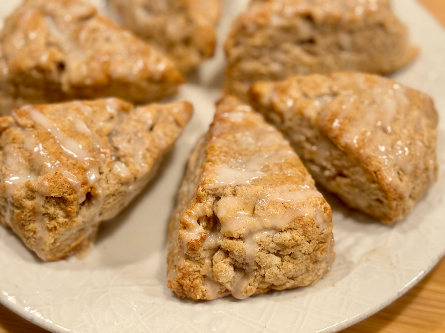 Gluten Free Apple Cinnamon Scones