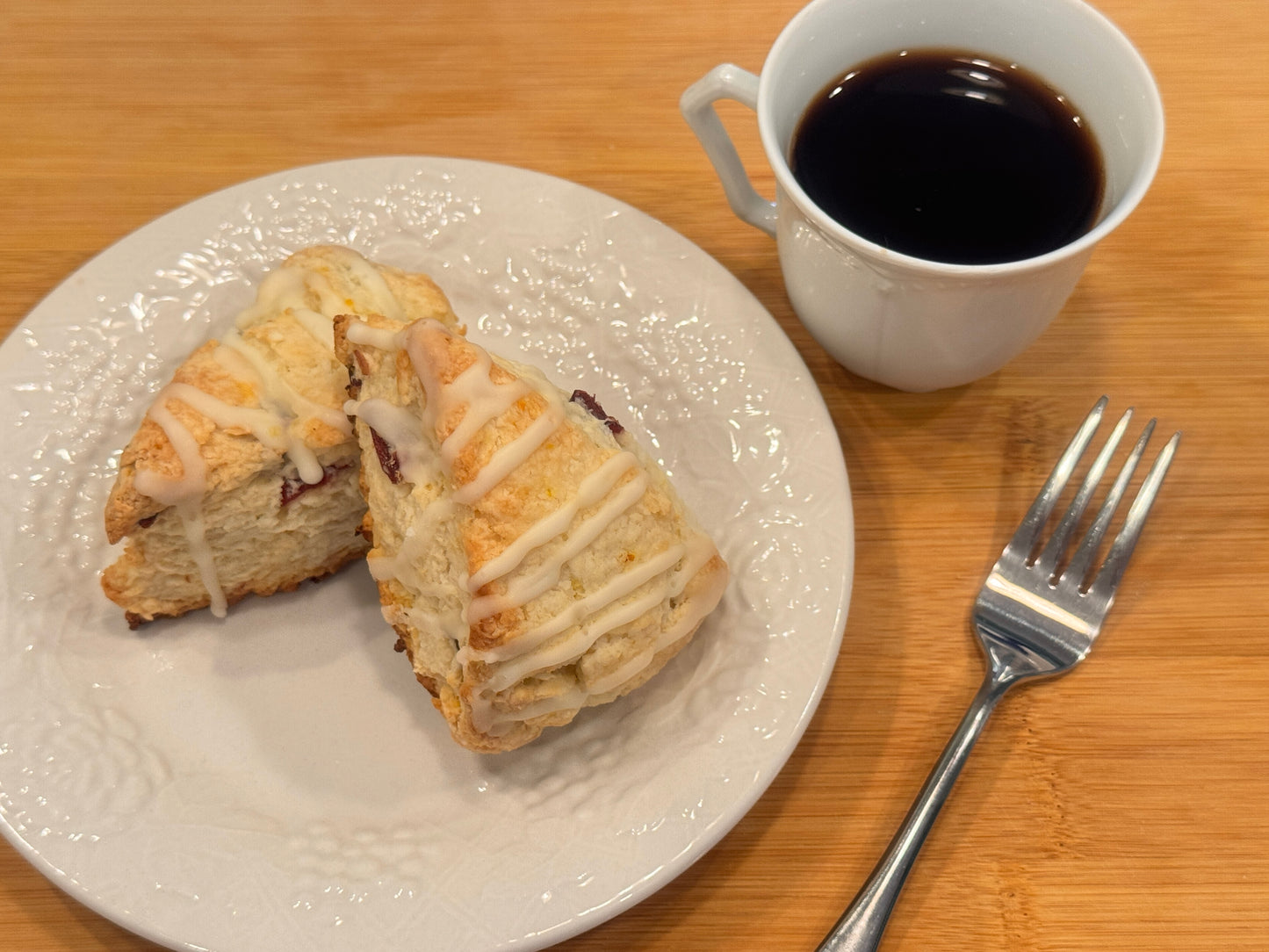 Cranberry Orange Scones