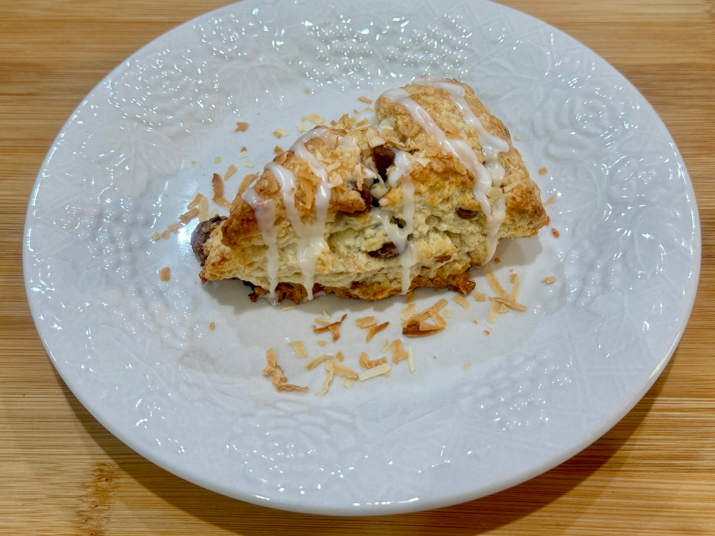 Chocolate Coconut Scones