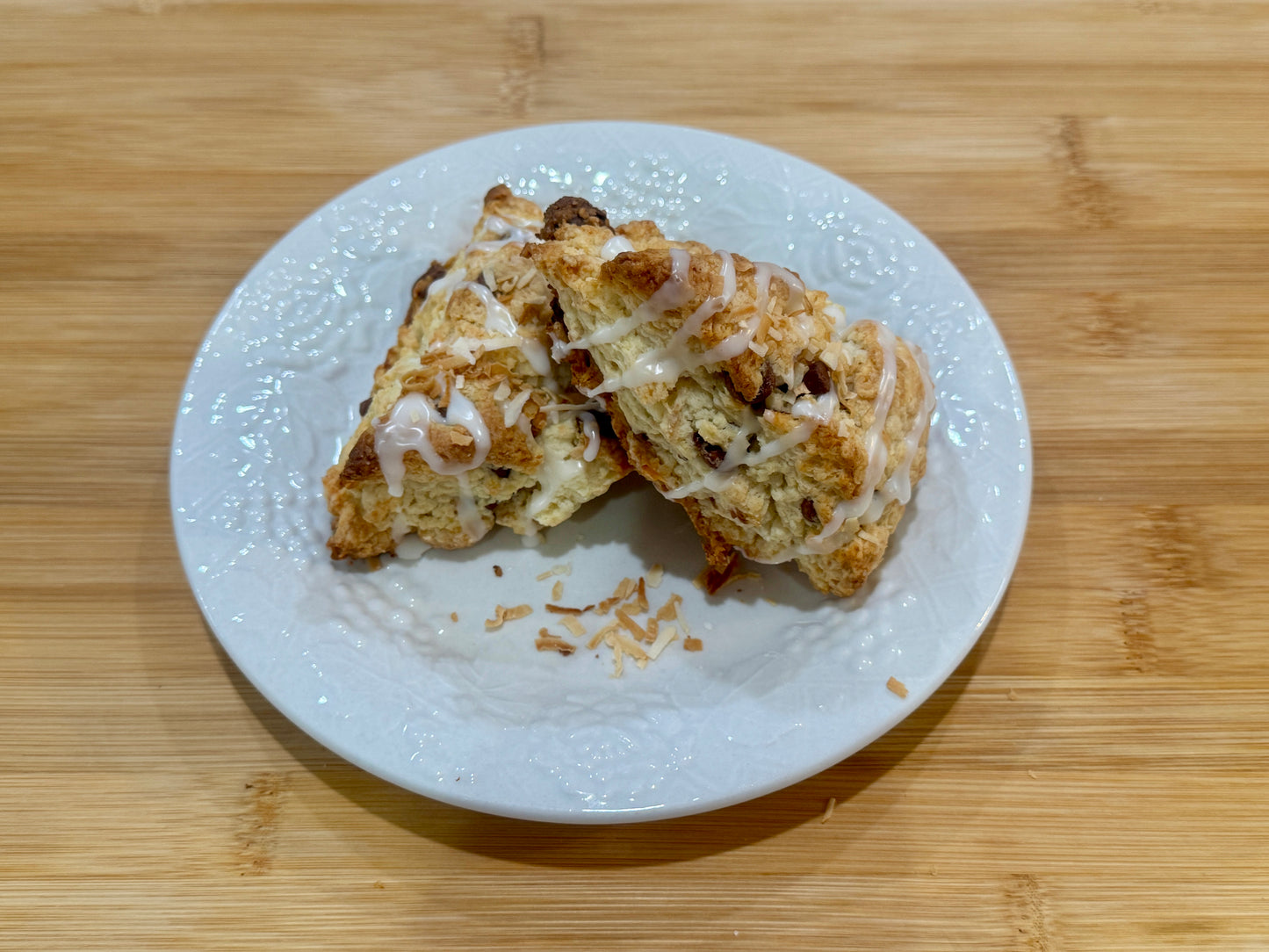 Chocolate Coconut Scones