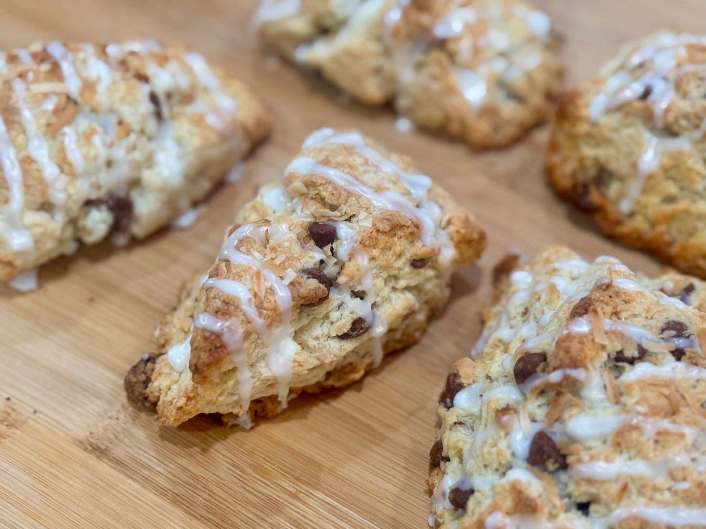 Chocolate Coconut Scones