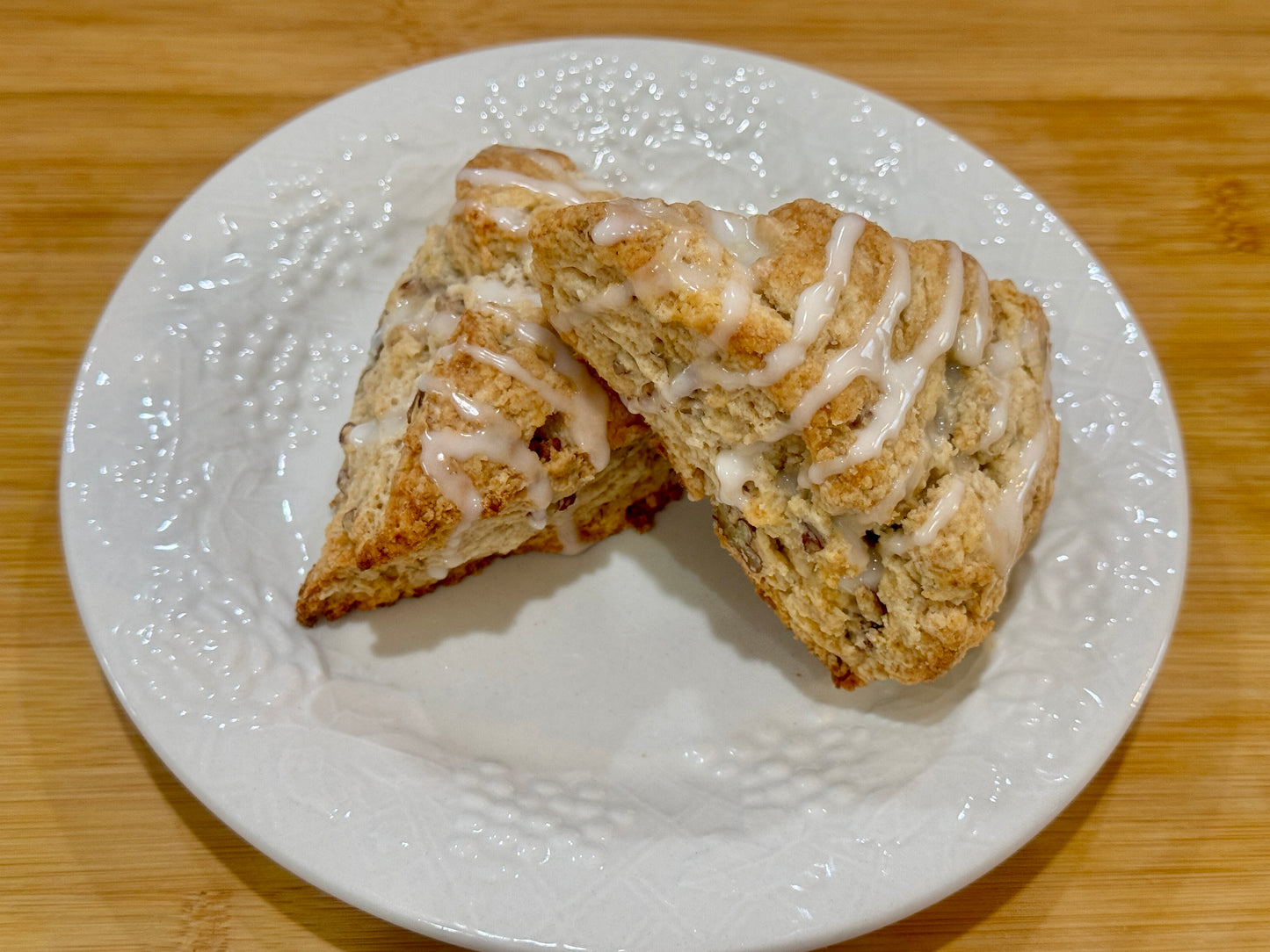 Gluten Free Butter Pecan Scones