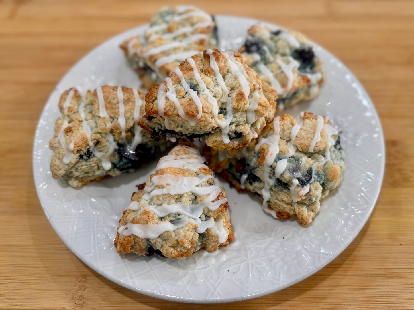 Gluten Free Blueberry Scones