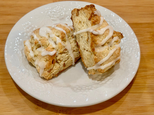 Lemon pie scones 