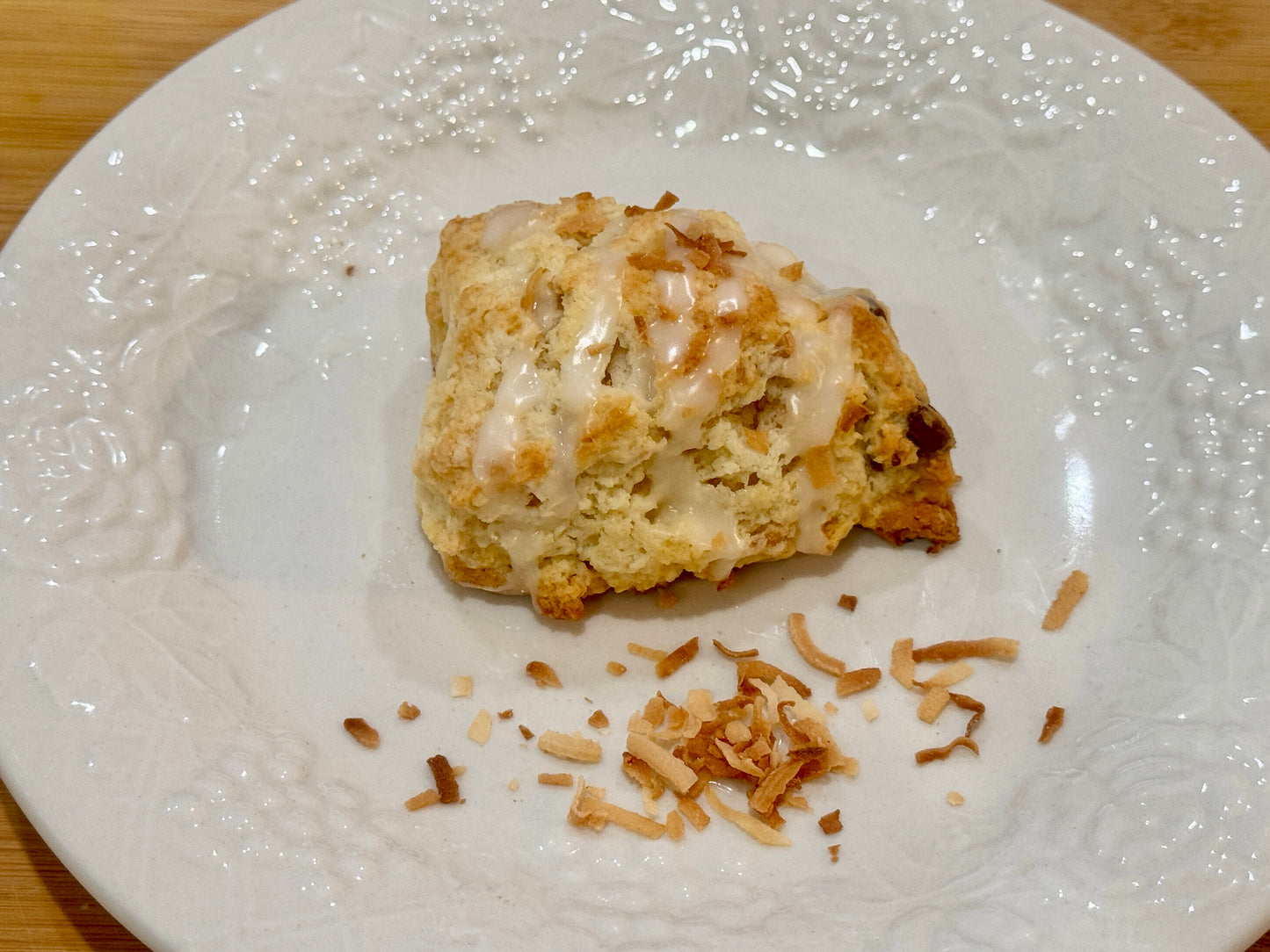 Chocolate Coconut Mini Scones