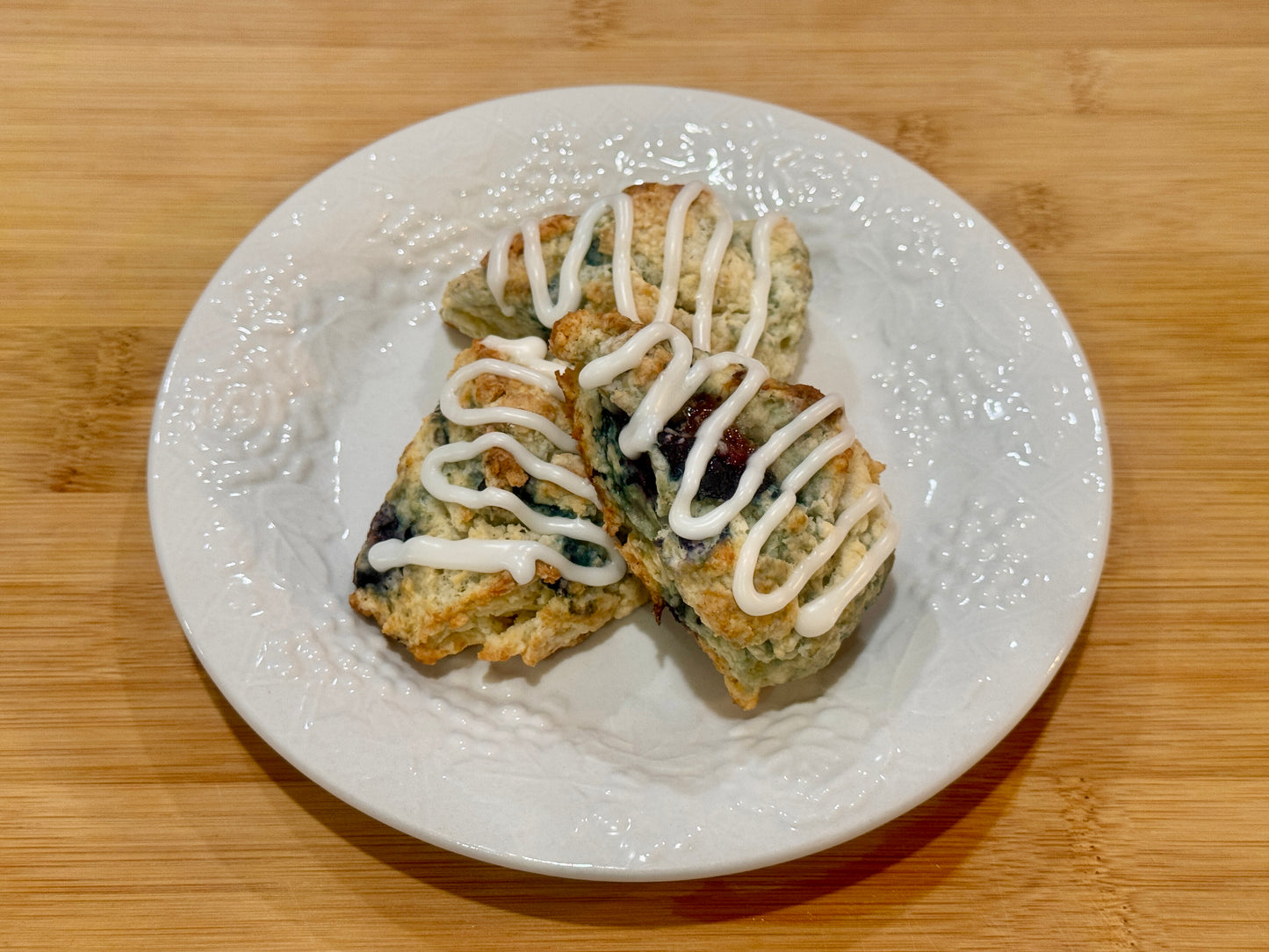 Blueberry Mini Scones