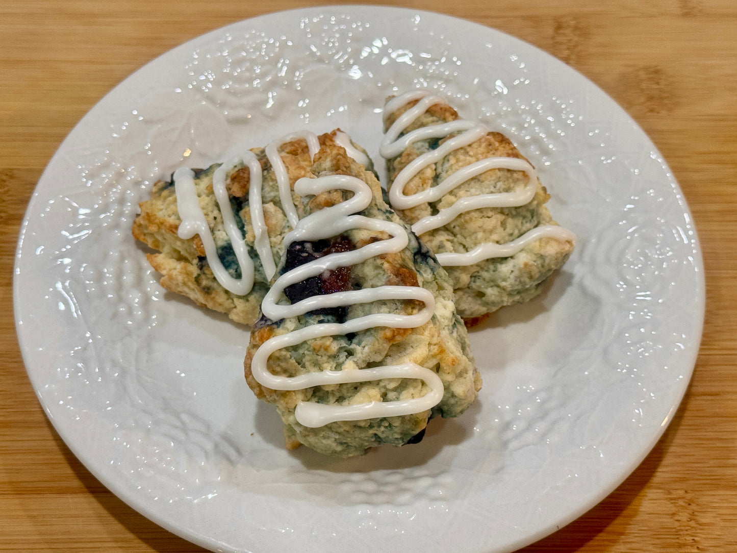 Blueberry Mini Scones