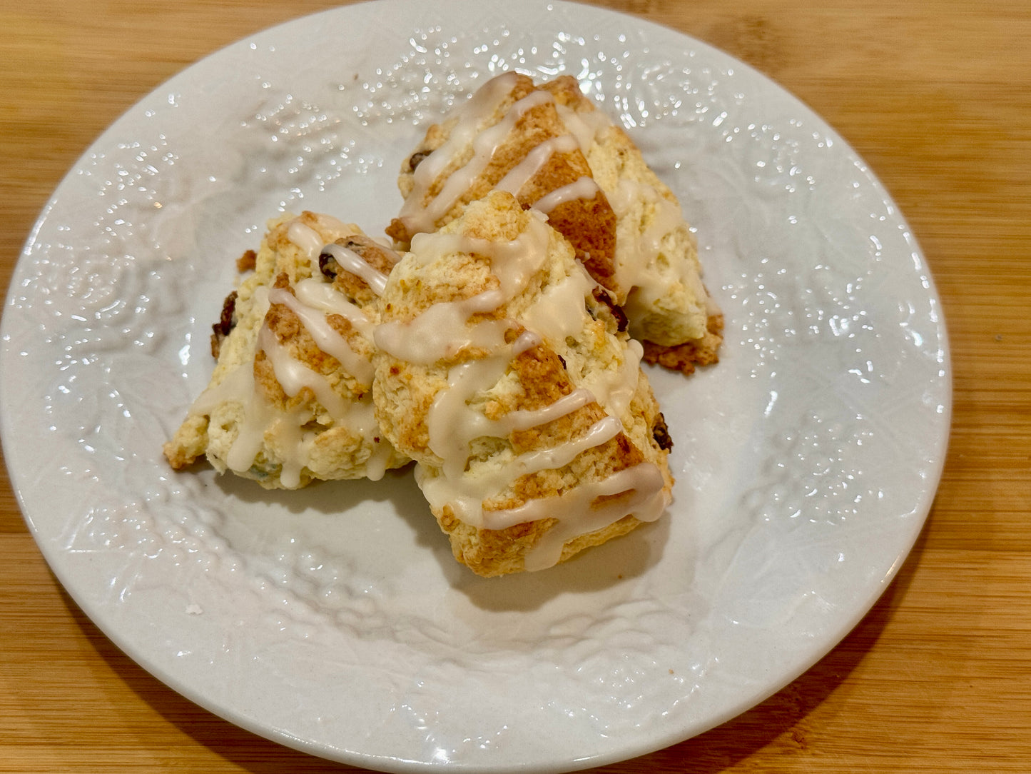 Cranberry Orange Mini Scones