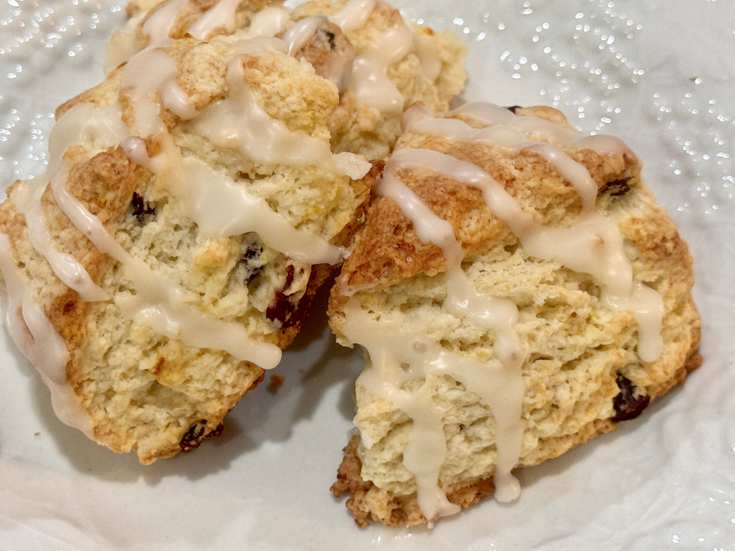 Cranberry Orange Mini Scones