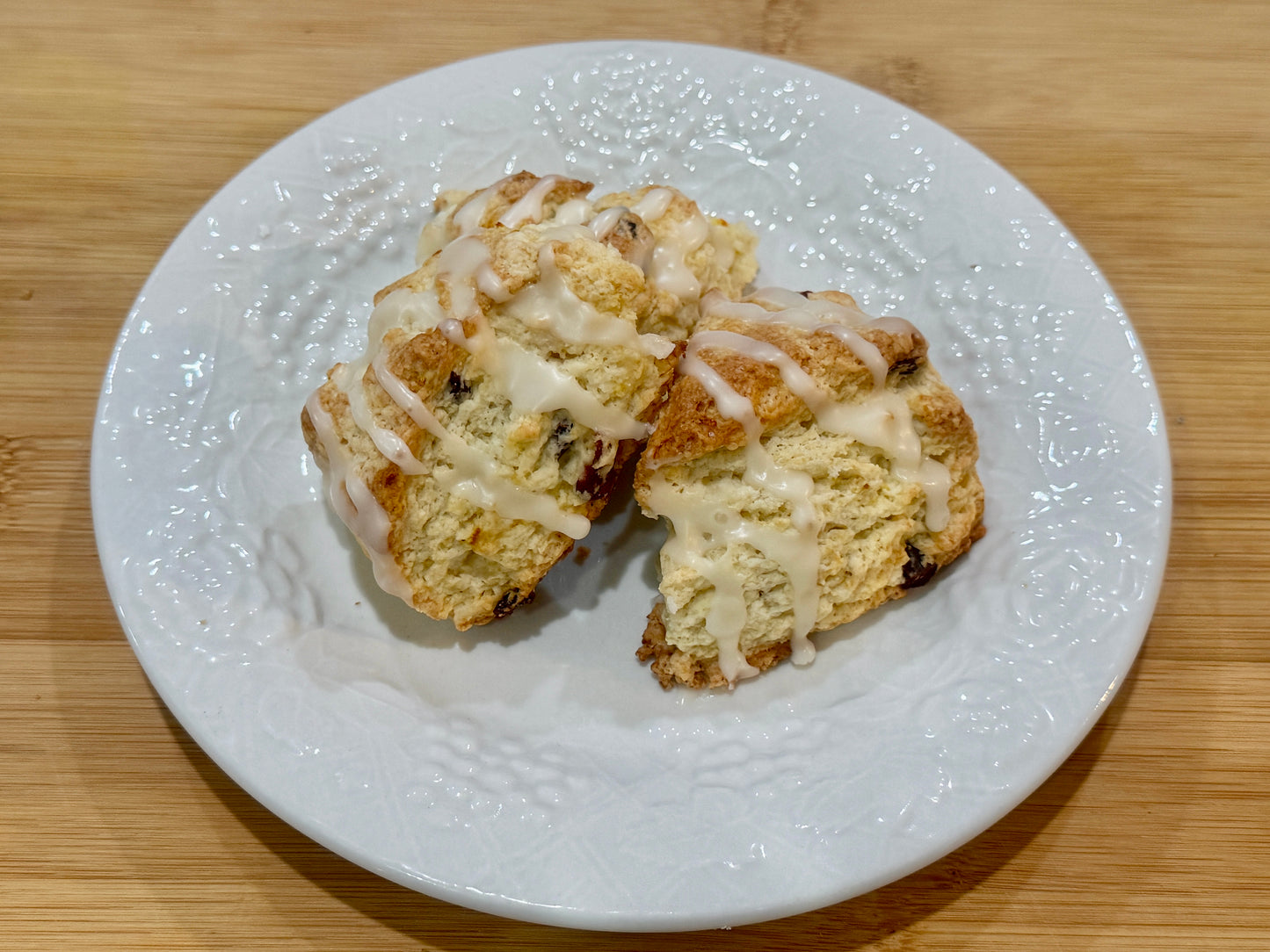 Cranberry Orange Mini Scones