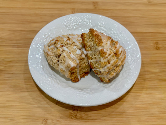 homemade carrot cake scones 