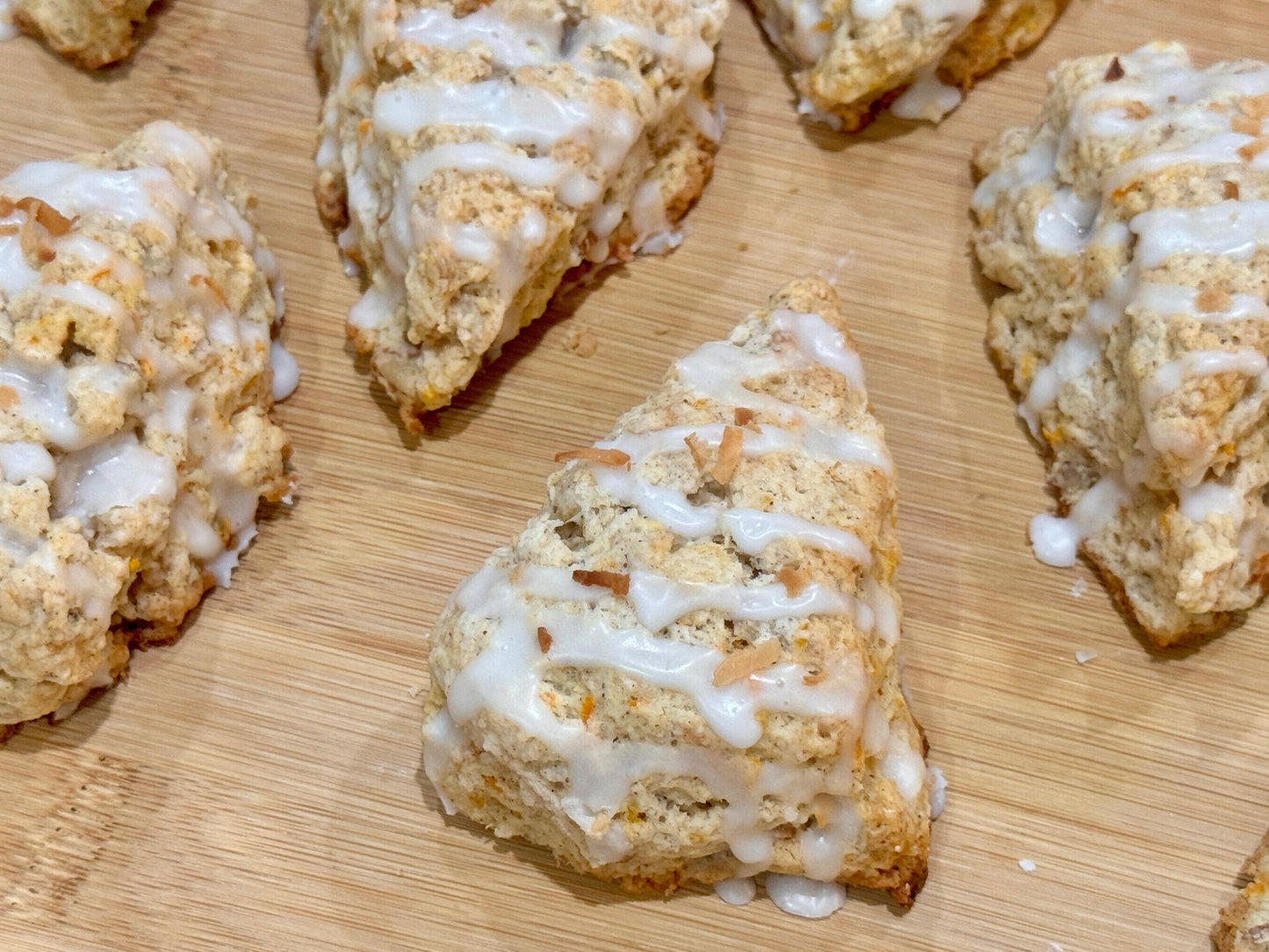 homemade carrot cake scones in alabaster alabama