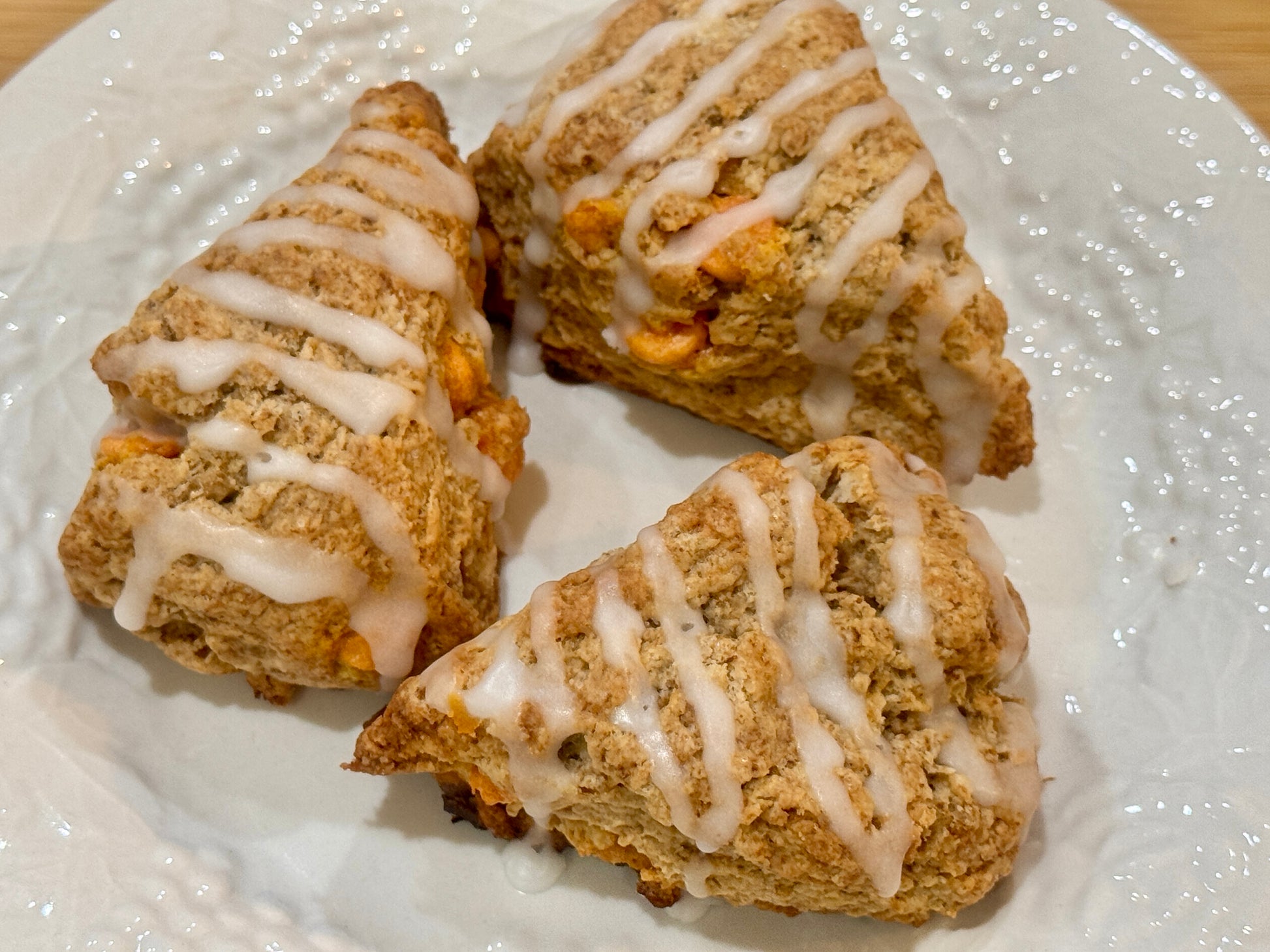 homemade caramel macchiato mini scones in alabaster, alabama