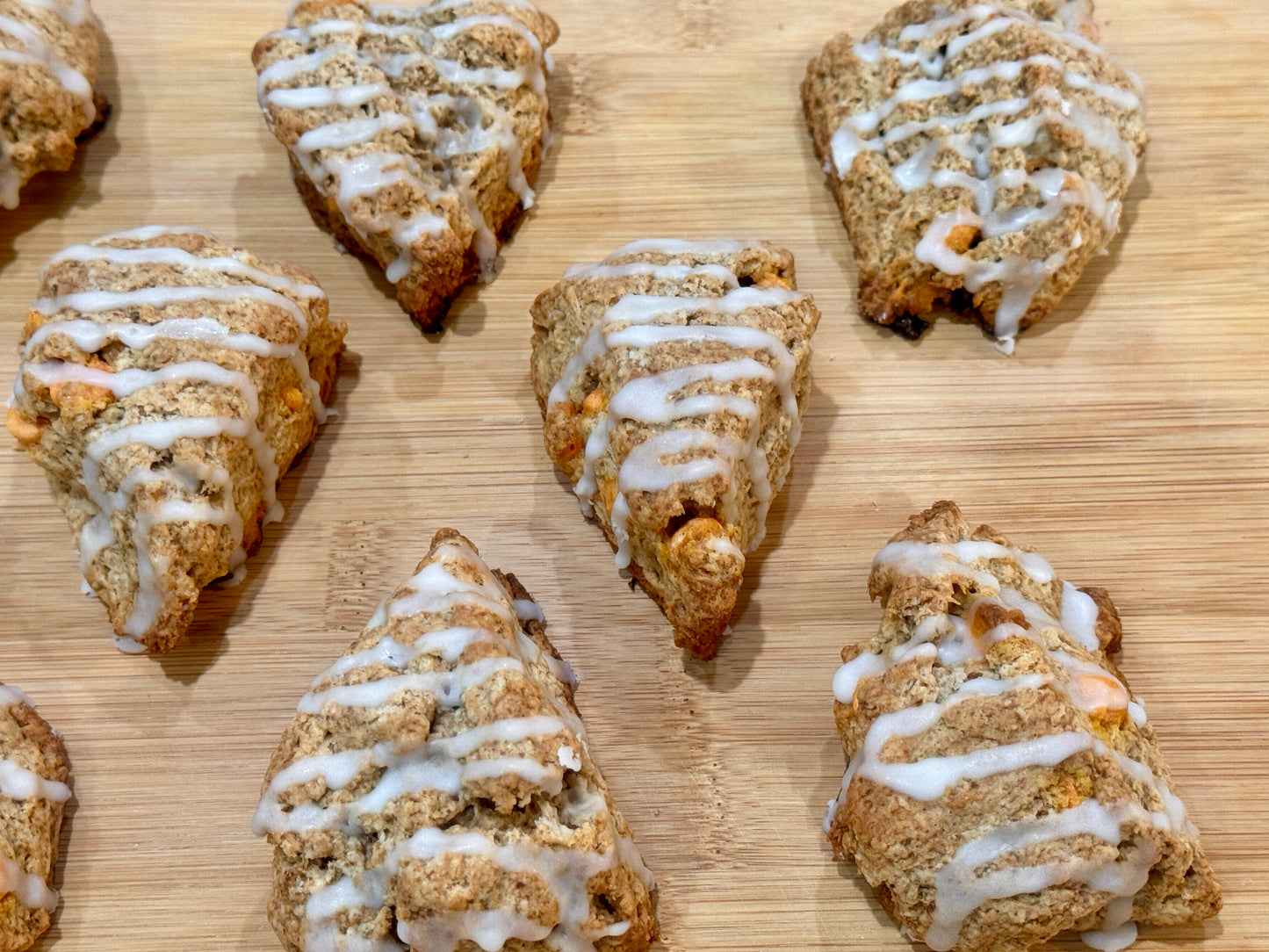 fresh caramel macchiato mini scones in birmingham, alabama