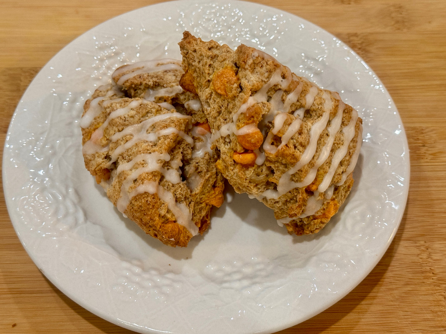 fresh caramel macchiato scones in alabaster, alabama