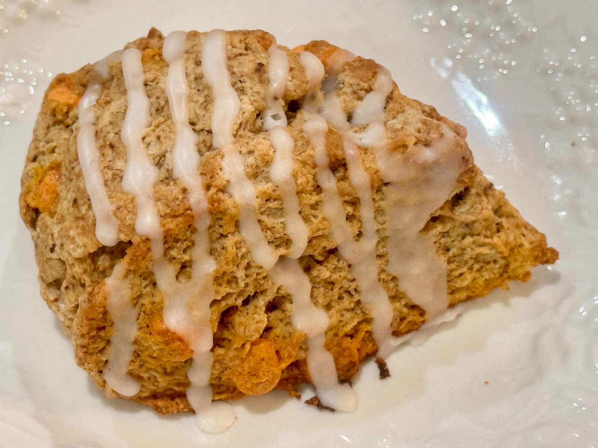 fresh caramel macchiato scone in birmingham, alabama