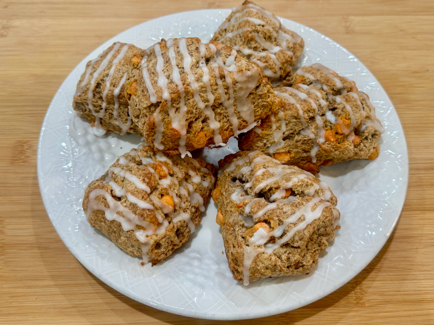 homemade caramel macchiato scones in alabaster, alabama