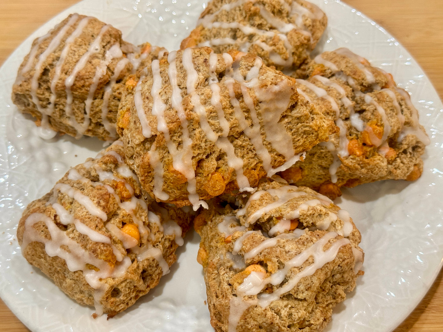 homemade caramel macchiato scones in alabaster, alabama