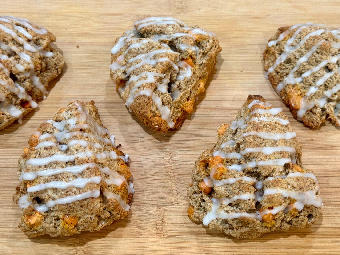 homemade caramel macchiato scones in birmingham, alabama