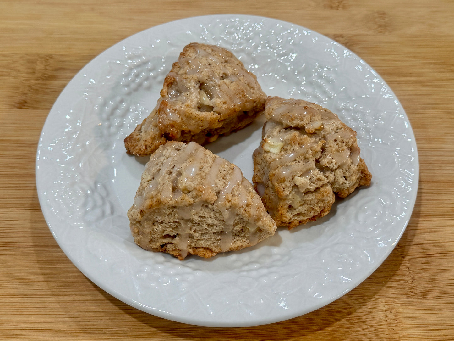 apple cinnamon mini scones made in alabaster, alabama