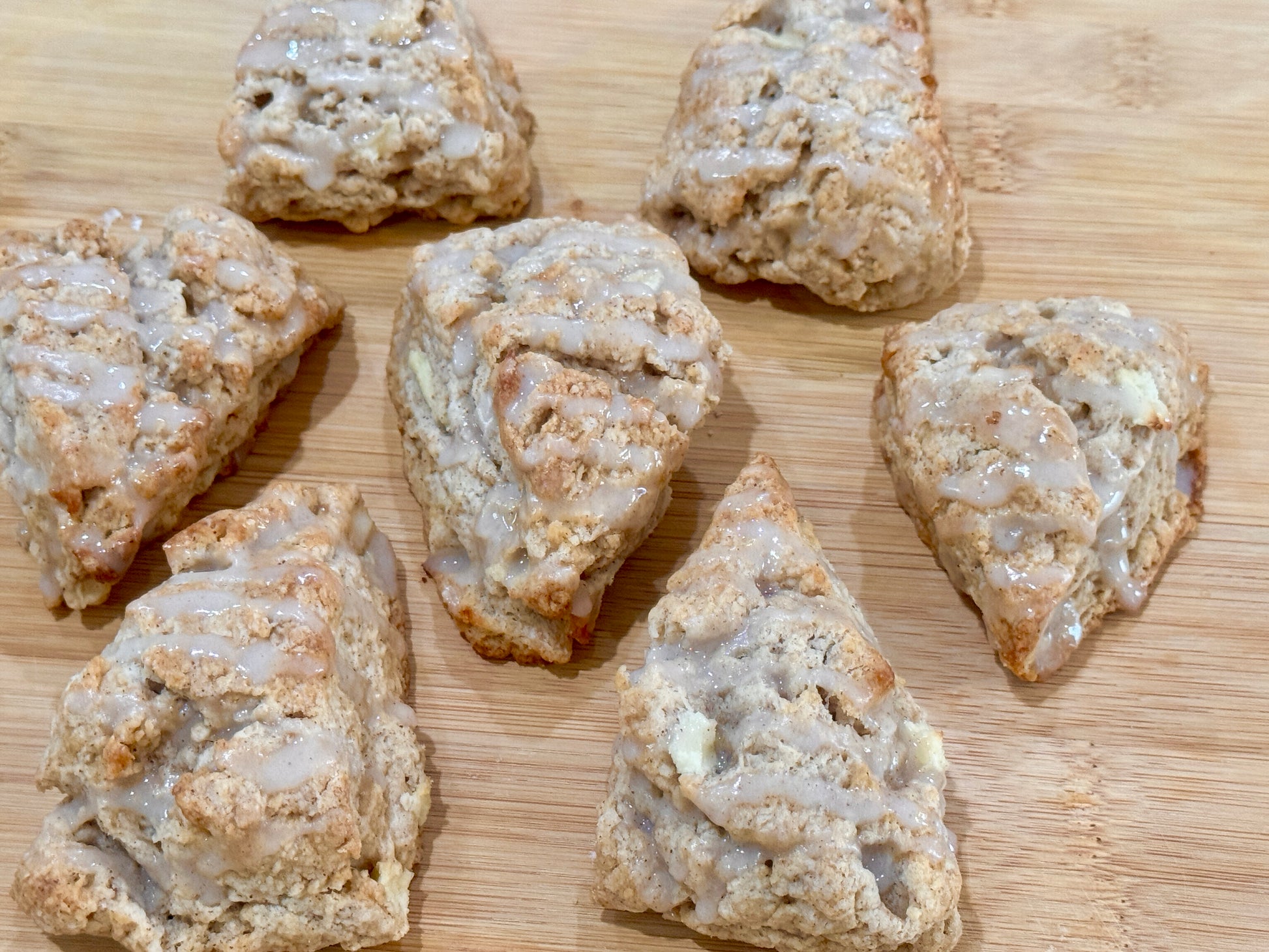 apple cinnamon mini scones made in alabaster, alabama