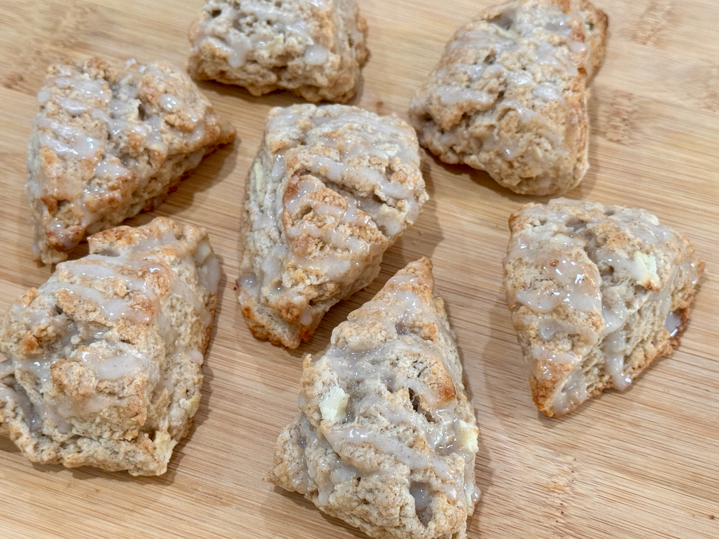 apple cinnamon mini scones made in alabaster, alabama