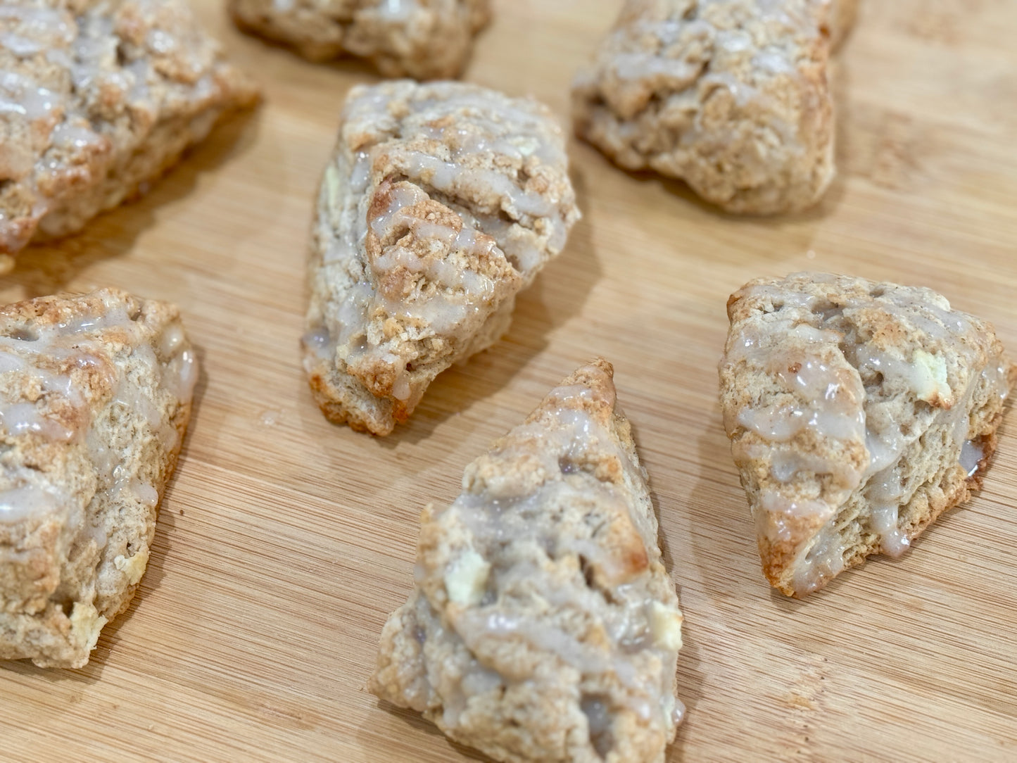 apple cinnamon mini scones made in shelby county, alabama