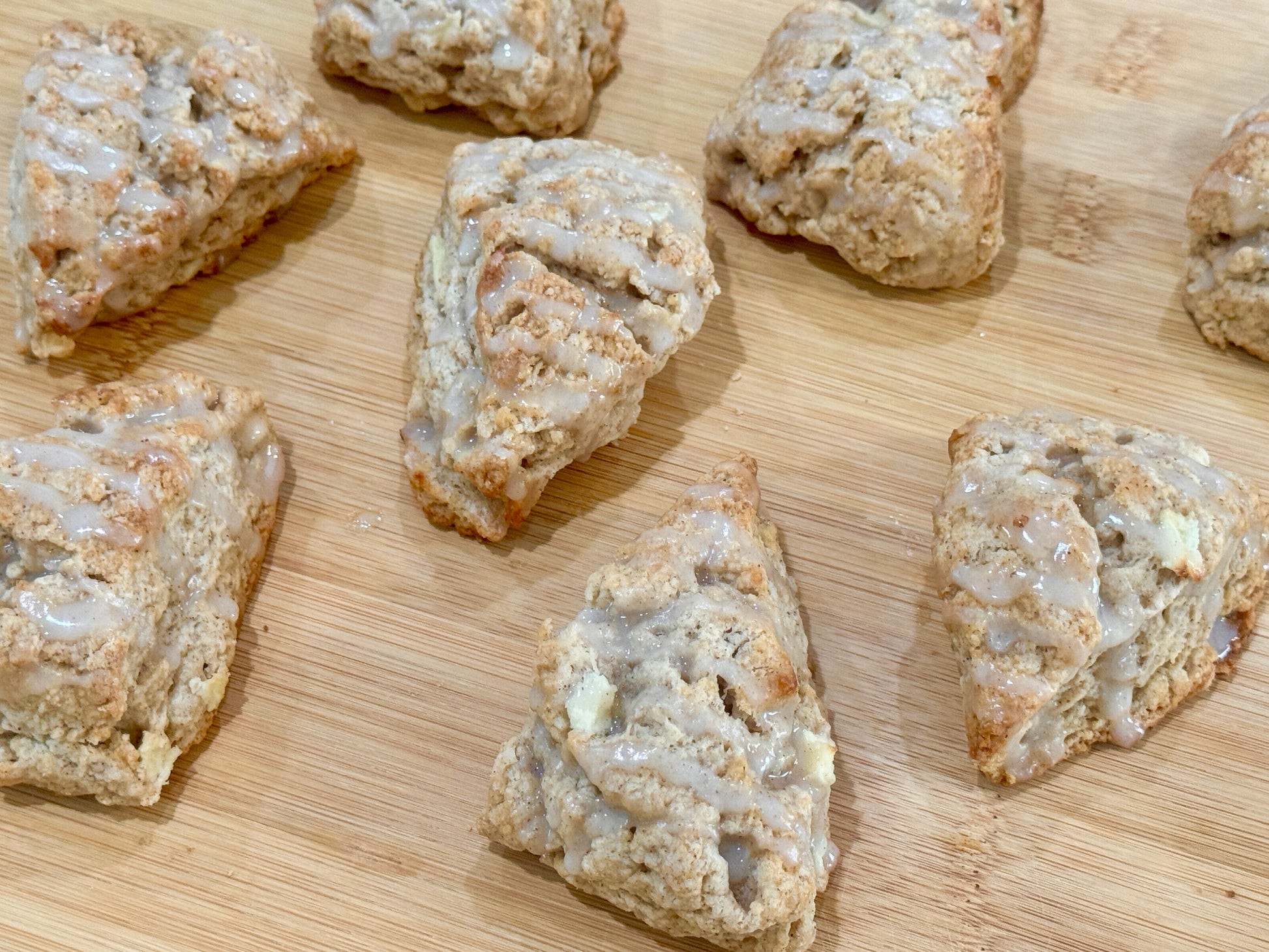 apple cinnamon mini scones made in alabaster, alabama