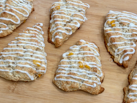 peach cobbler scones in shelby county alabama