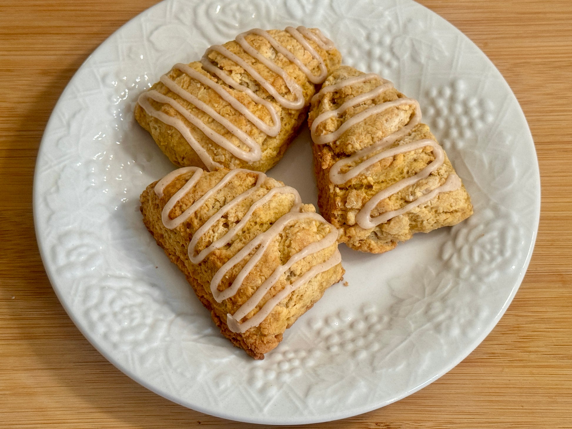 pumpkin spice mini scones in alabaster alabama