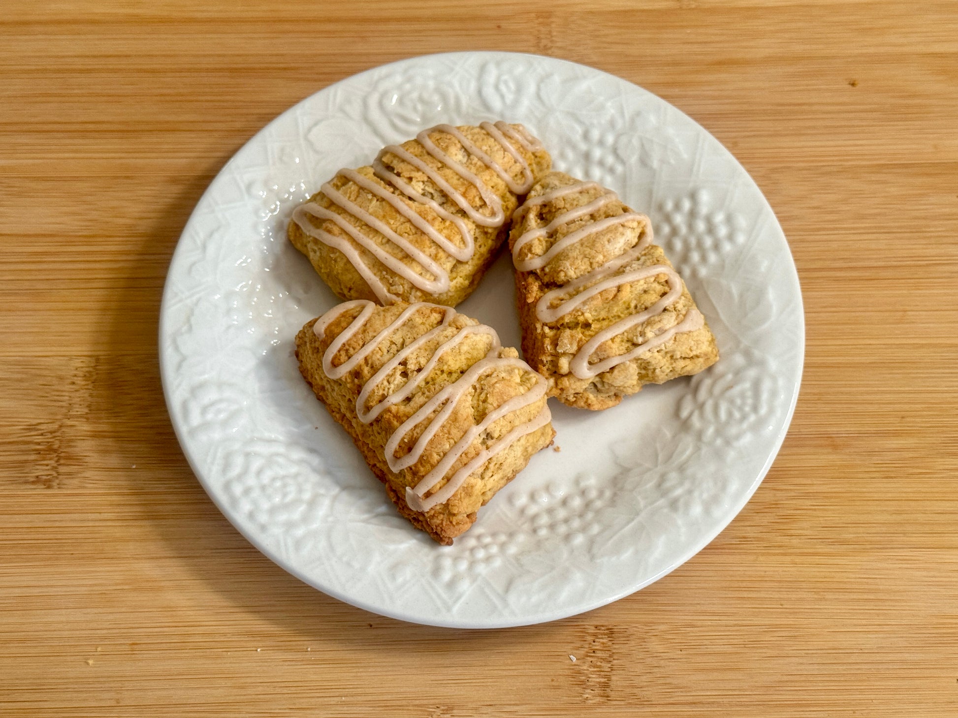 pumpkin spice mini scones in birmingham alabama