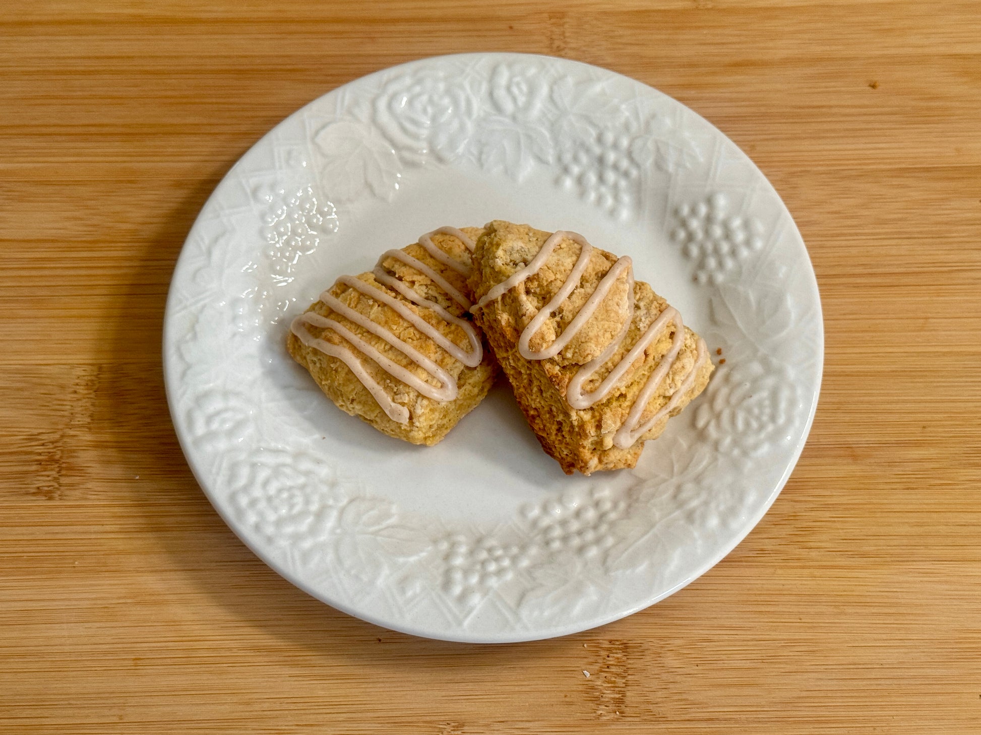 pumpkin spice mini scones in alabaster alabama