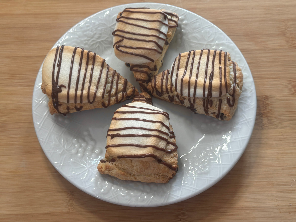 four s'mores regular scones