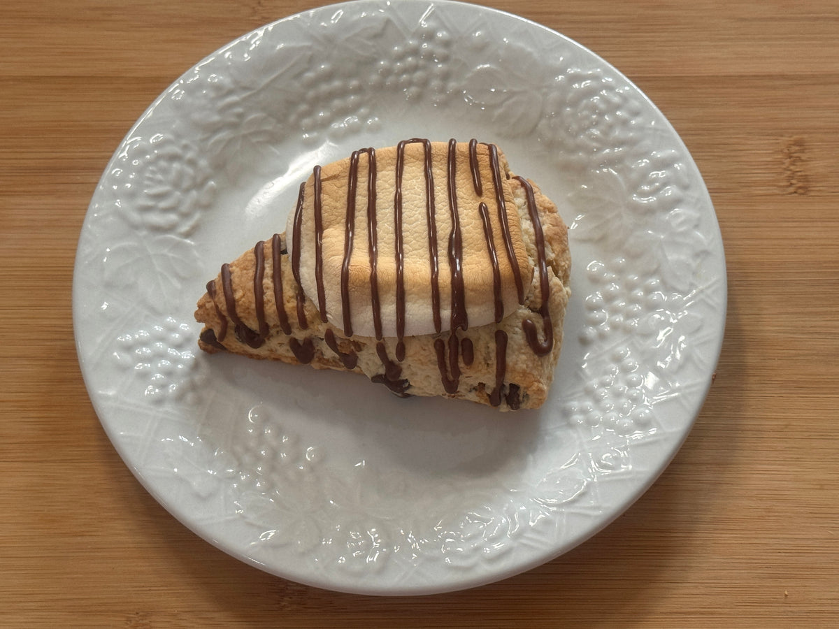 one s'mores scone