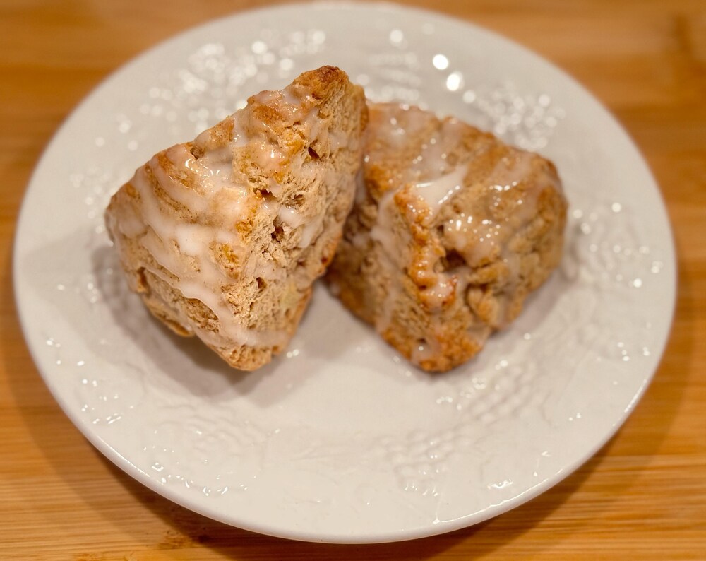 Gluten Free Apple Cinnamon Scones